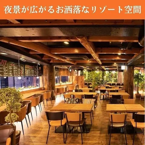 夜景×チーズ肉バル GARDEN 三宮 店内写真