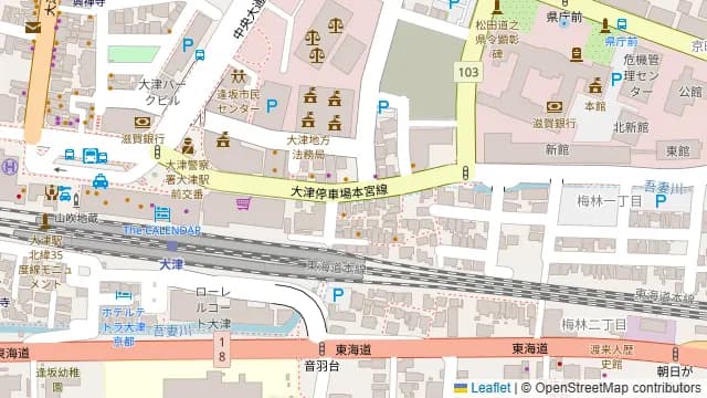 林屋の周辺地図