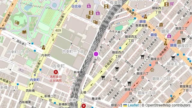 BBQ HOUSE東京の周辺地図