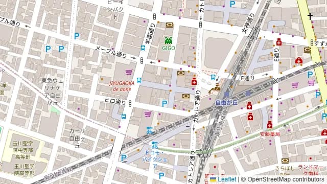 ひなたキッチンの周辺地図