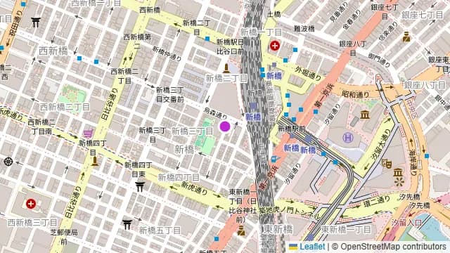 Tapas&Wine 新橋ZIONの周辺地図