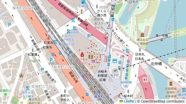 アロハテーブル コレットマーレみなとみらいの周辺地図