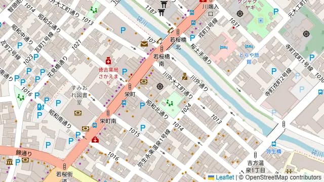 かくれんぼの周辺地図