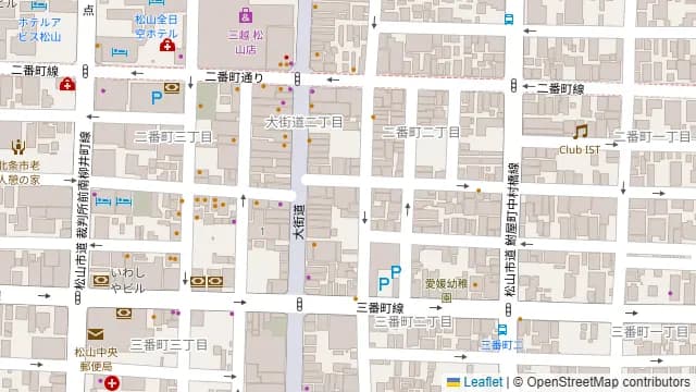 艶吉 二番町店の周辺地図
