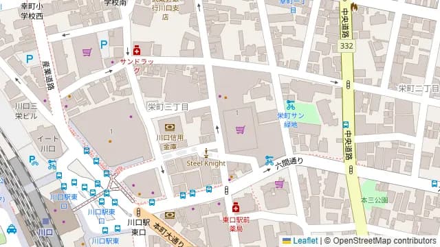 焼肉セナラ 川口樹モールプラザ店の周辺地図