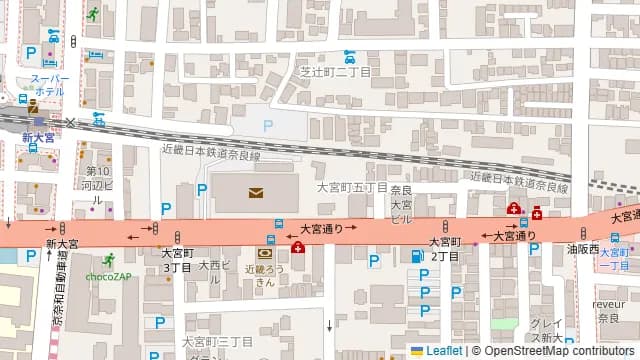 パーソナルトレーニングジムWITH新大宮駅前店の周辺地図