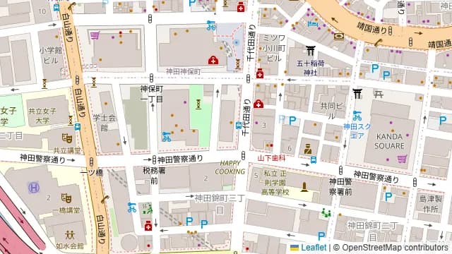 GOOD MORNING CAFE 神田錦町の周辺地図