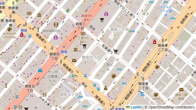 アルマーニ リストランテの周辺地図