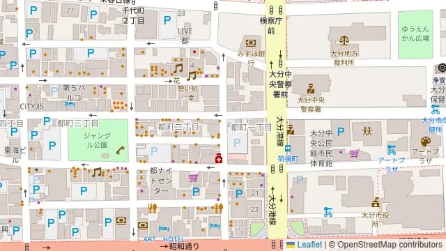 Casual Dining ESの周辺地図
