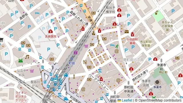 CONA 町田店の周辺地図