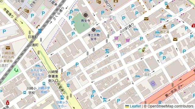 STUDIO 4696(シロクロ)川崎店の周辺地図