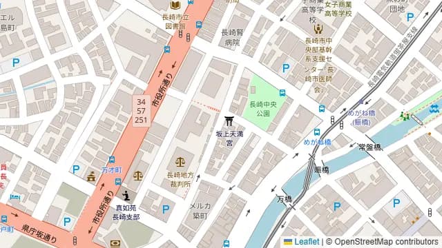 浜の町パーティー&ミーティングスペースの周辺地図