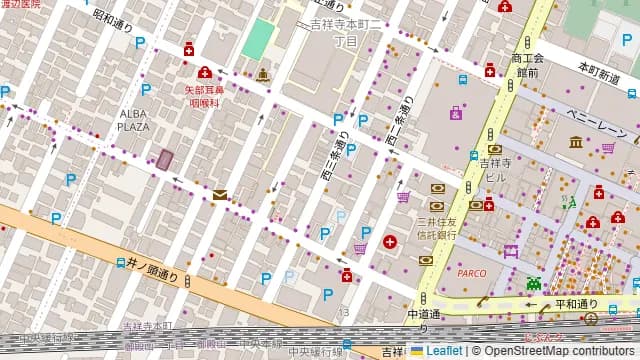 スタジオアムリタ・ウエストの周辺地図