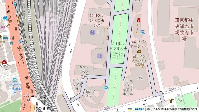 DON CONA CONERY 品川の周辺地図