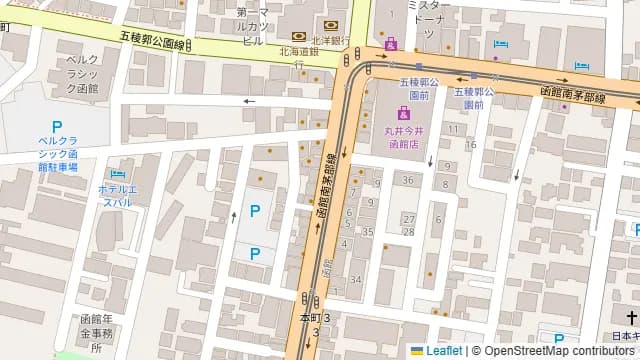 いか太郎 総本店の周辺地図