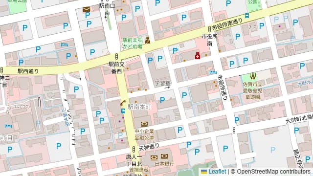 英進館佐賀校レンタルスペース202教室の周辺地図