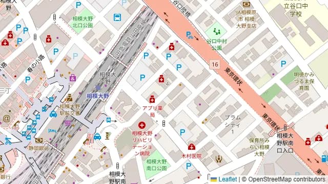 リンクスペース相模大野の周辺地図