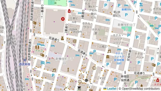 THE27CLUBの周辺地図