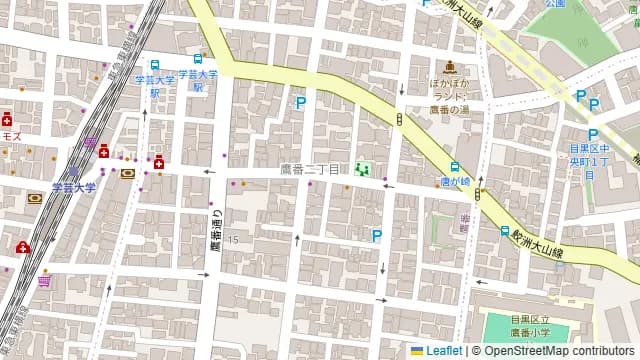 ダルマ飯店の周辺地図