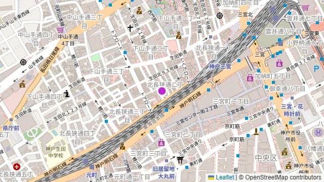 KICHIRI 三宮フラワーロードの周辺地図