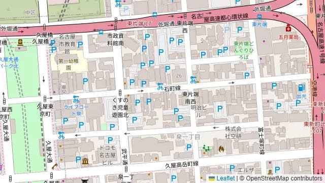 スタジオいずみの周辺地図