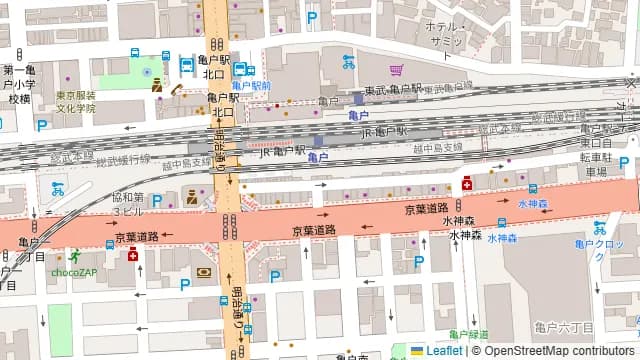 博多どんたく 亀戸店の周辺地図