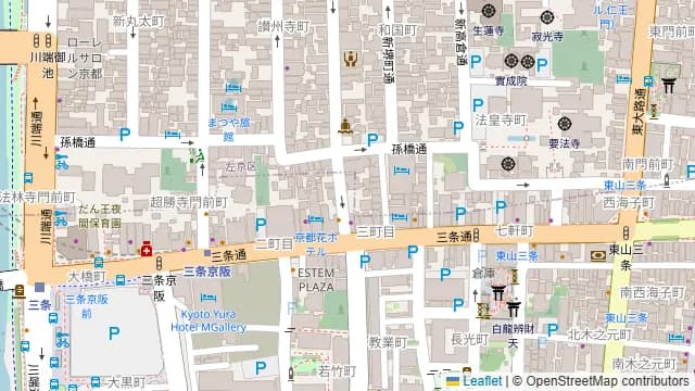 サムライ剣舞シアターの周辺地図