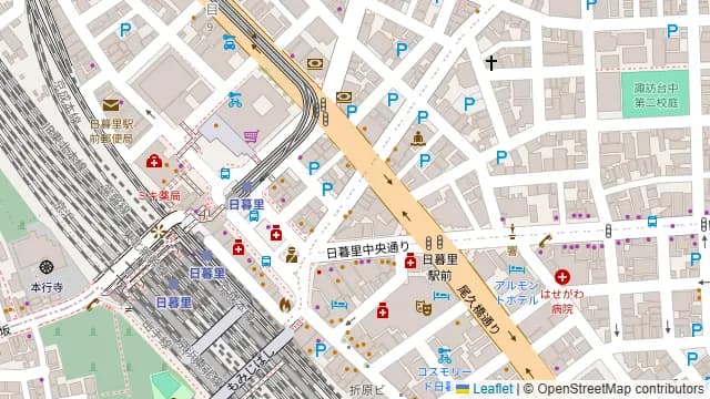 BAR BlueKiAの周辺地図