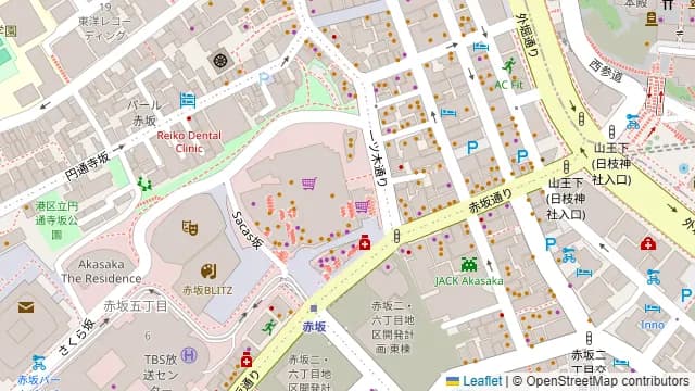 デリリウムカフェ レゼルブの周辺地図