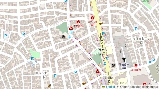 酒場むゆうの周辺地図
