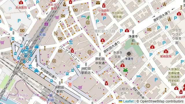 STRI 町田(ストリ)の周辺地図