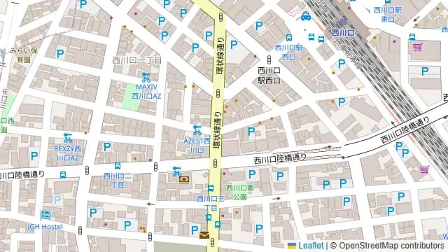 西川口壁紙フォトスタジオの周辺地図