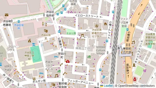SLOTH JINNAN ROOFTOPの周辺地図