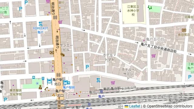 Gadget.1 ガジェットワンの周辺地図