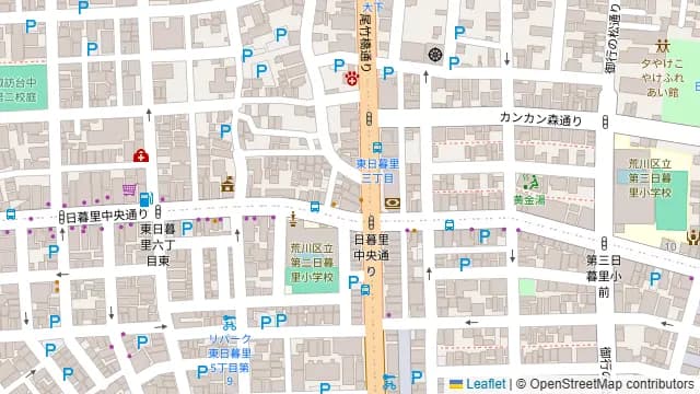 大衆居酒屋リリーの周辺地図