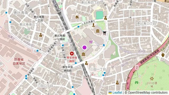 うなぎ四代目菊川 恵比寿ガーデンプレイス店の周辺地図
