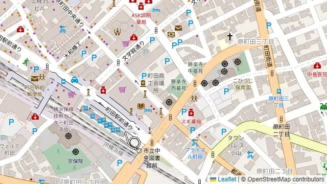 レンブラントホテル東京町田 宴会場の周辺地図