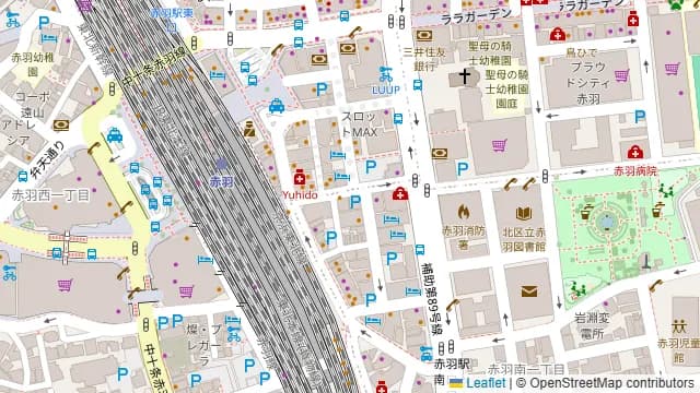 とろけ酒場 赤羽駅前店の周辺地図