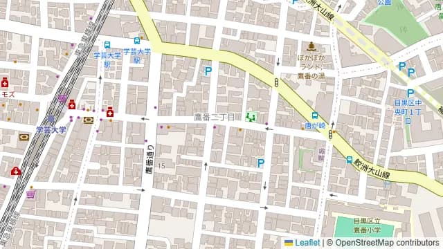 ダルマ飯店の周辺地図