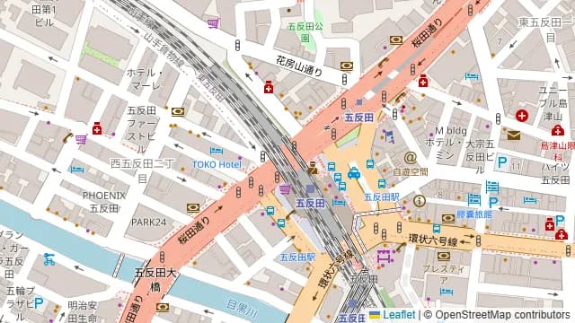 Miraieの周辺地図