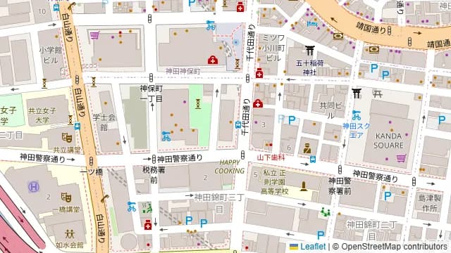 GOOD MORNING CAFE 神田錦町の周辺地図