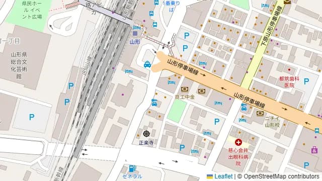 居酒屋 伝七の周辺地図