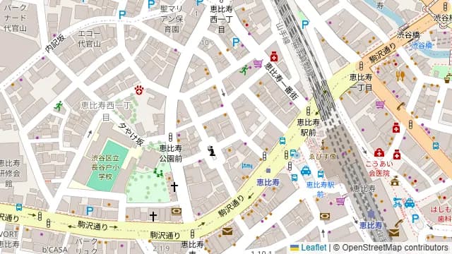 信州戸隠蕎麦と鶏焼き なゝ樹 中目黒店の周辺地図