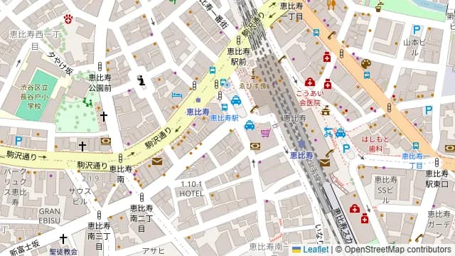 BAR THIRD PLACE GARDENの周辺地図