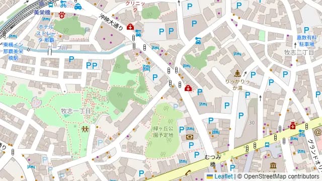 POPEYE 那覇牧志店の周辺地図