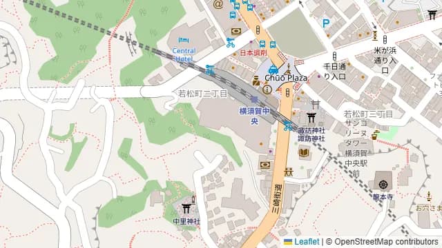 雪園 横須賀店の周辺地図