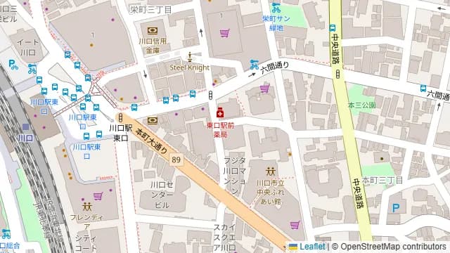 華らし屋の周辺地図