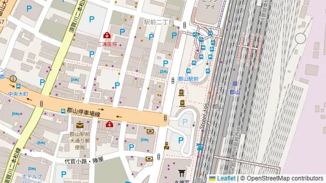 Private個室ダイニングなごみ 郡山駅前店の周辺地図