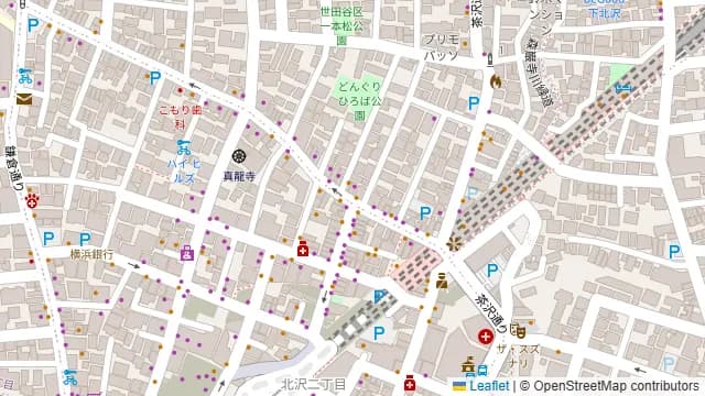 ARK BOXの周辺地図