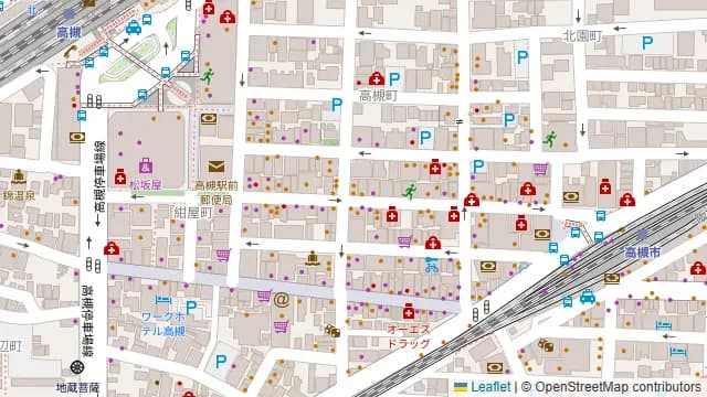 あたぼうや 高槻店の周辺地図
